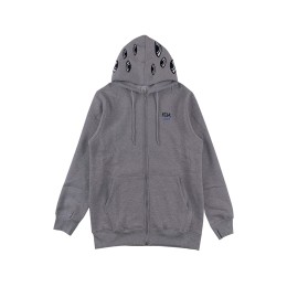 Online order custom-made gray long-sleeved sweater jacket Personal design embroidered LOGO metal zipper sweater sweater jacket store 35%Polyester 65%cotton Z620 Online order custom-made gray long-sleeved sweater jacket Personal design embroidered LOGO metal zipper sweater sweater jacket store 35%Polyester 65%cotton Z620